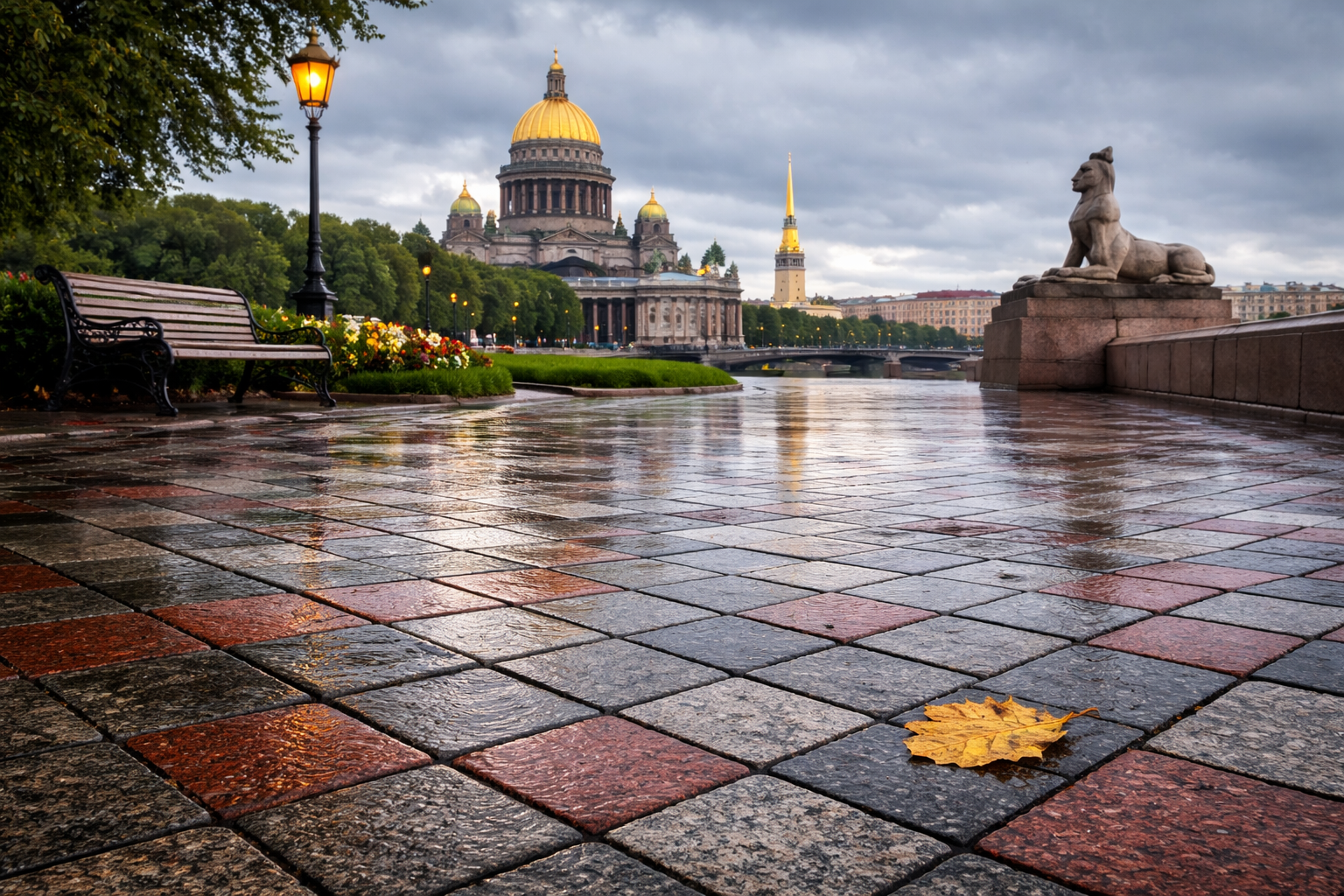Сколько служит тротуарная плитка в климате Санкт-Петербурга