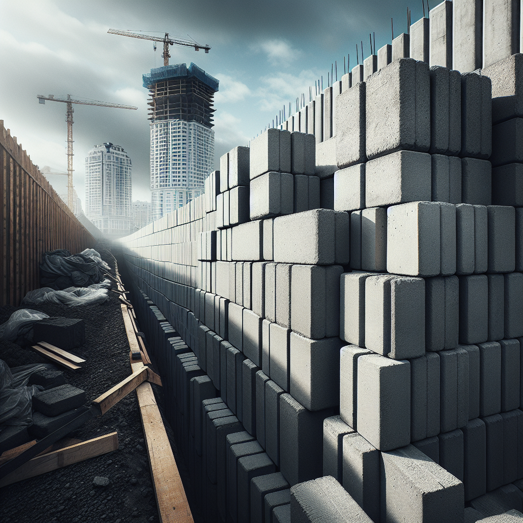 Какие подпорные блоки выдерживают нагрузку в условиях СПб