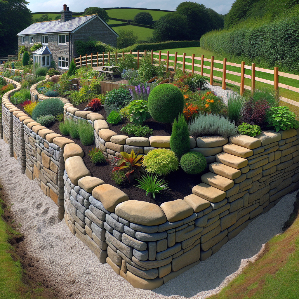 Подпорные стены для дачи в ЛО: как защитить участок от сползания грунта