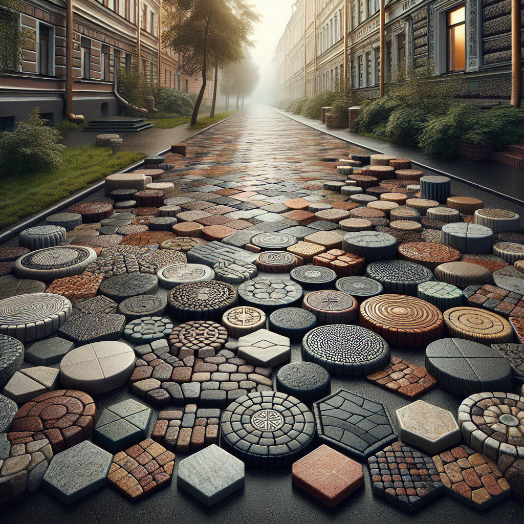 Тротуарная плитка в Санкт-Петербурге: какую выбрать для частного дома