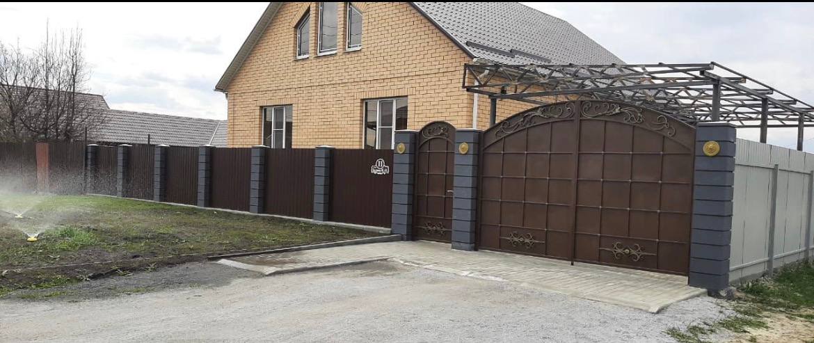 Блок наборный для столбов забора